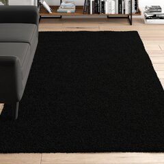 Photo 1 of black area rug 8x10