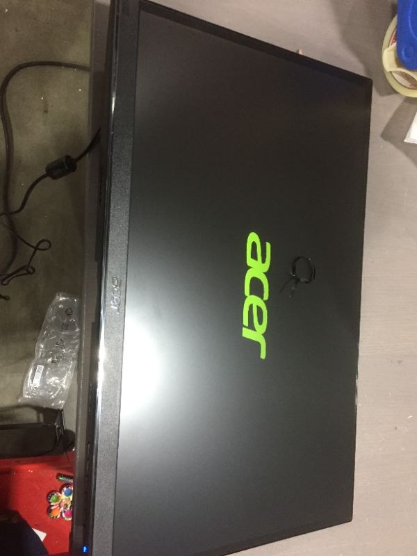 Photo 4 of Acer SB220Q bi 21.5 Inches Full HD (1920 x 1080) IPS Ultra-Thin Zero Frame Monitor (HDMI & VGA Port), Black COLORING IS OFF BUT STILL WORKS
