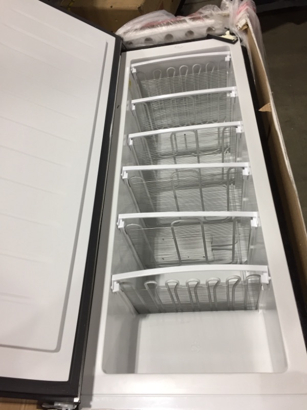 Photo 2 of Frigidaire EFRF696-AMZ Upright Freezer 6.5 cu ft Stainless Platinum Design Series (B08P6CS4SW)