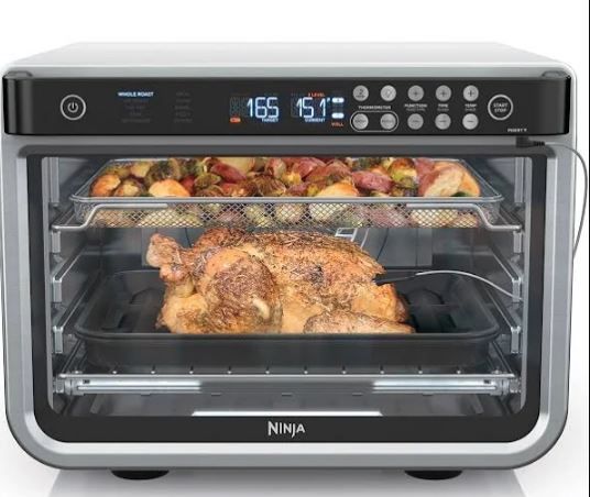 Photo 1 of Ninja DT251 Foodi 10-in-1 Smart Air Fry Digital Countertop Convection (ITEM HAS DENT ON RIGHT SIDE)