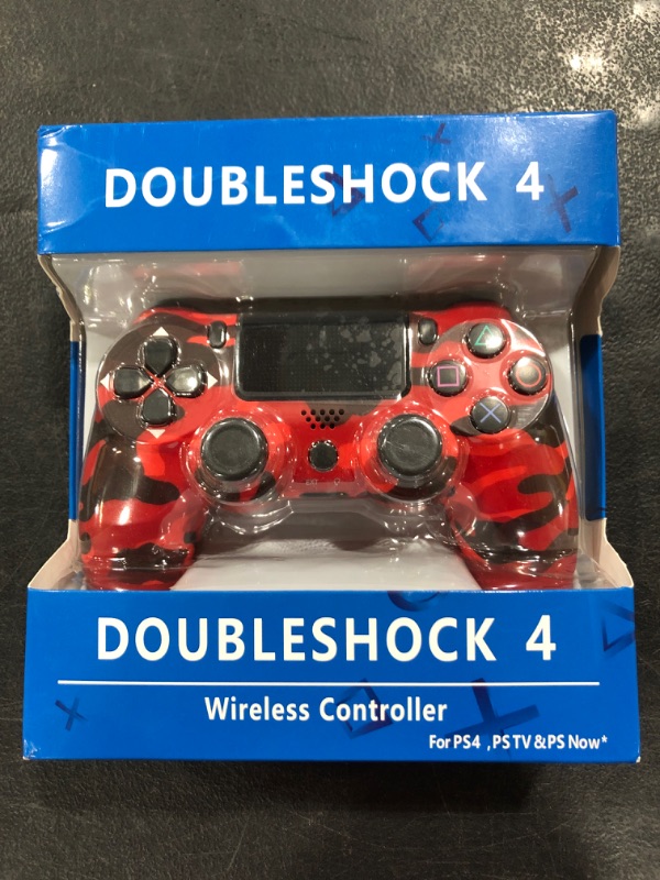 Photo 1 of DOUBLESHOCK WIRELESS CONTROLLER FOR PS4. RED. 