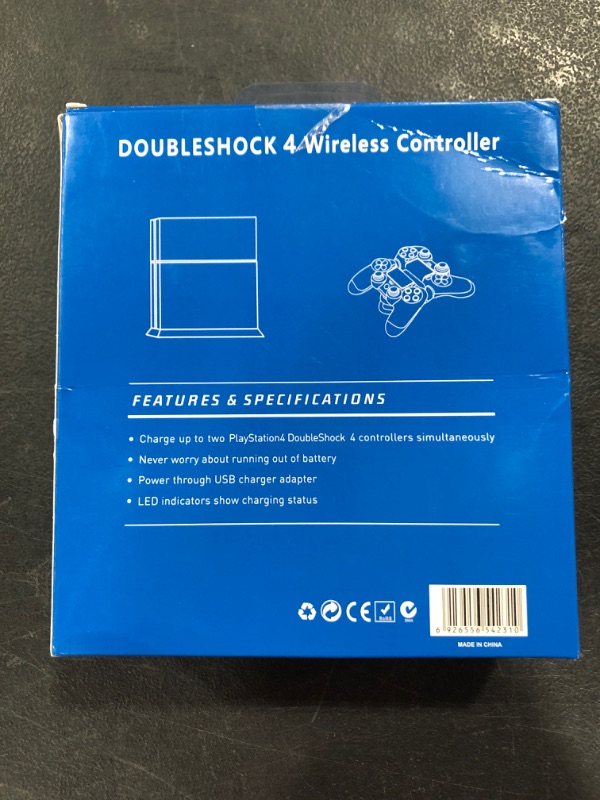 Photo 2 of DOUBLESHOCK WIRELESS CONTROLLER FOR PS4. RED. 