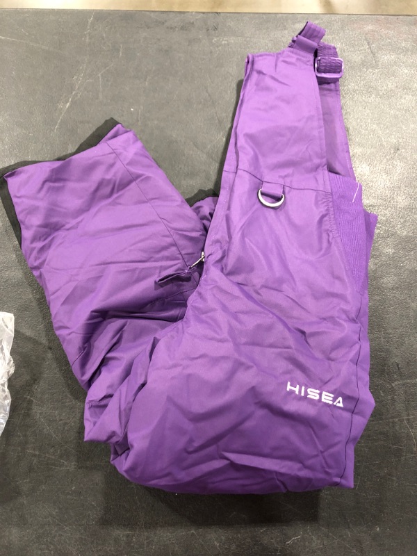 Photo 2 of HISEA Kids Bib Snow Pants 3M Thinsulate Insulated Ski Pants Girls Snow Bib Overalls Boys' Skiing Bibs Youth Snow Bib
PURPLE, SIZE 6T.