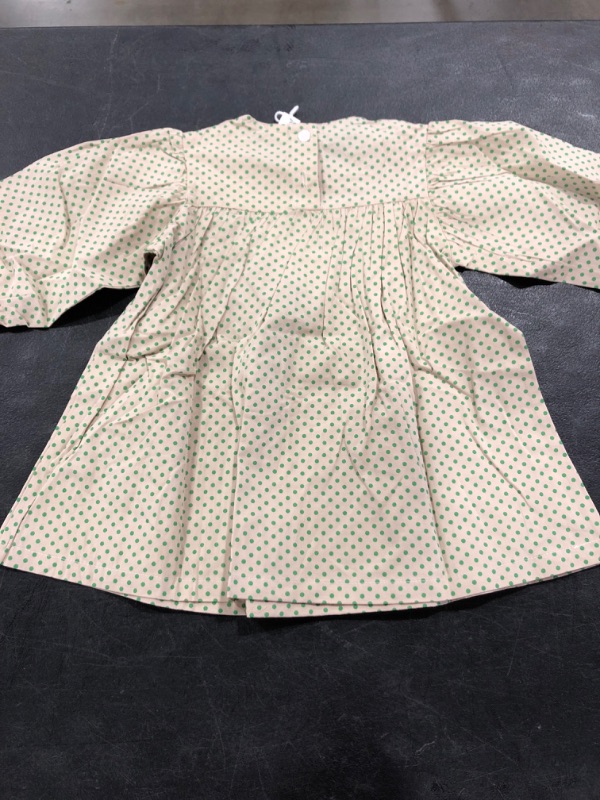 Photo 3 of MUD KINGDOM GIRL'S VINTAGE STYLE DRESS WITH LACE TRIM, SIZE 90.