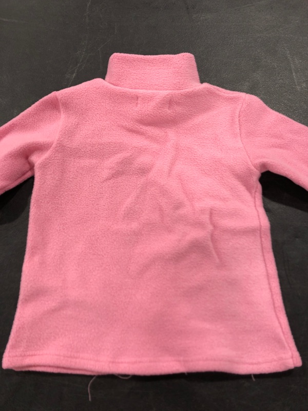 Photo 3 of MUD KINGDOM GIRLS FLEECE TURTLE NECK, PINK, SIZE 110. PRE-OWNED.