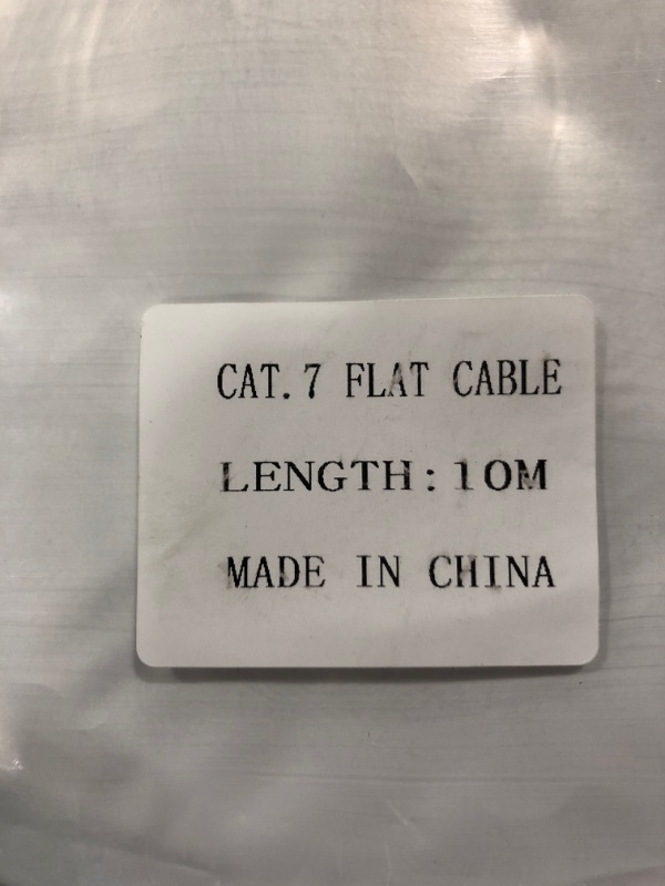 Photo 3 of CAT 7 FLAT CABLE, 10M LENGTH.