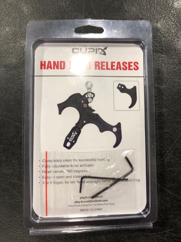 Photo 2 of CUPID HANDHELD RELEASE FOR COMPOUND BOWS.