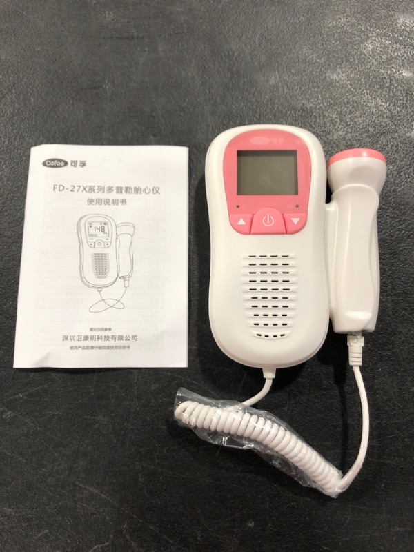 Photo 1 of FETAL METER BABY HEARTBEAT MONITOR. PRE-OWNED.