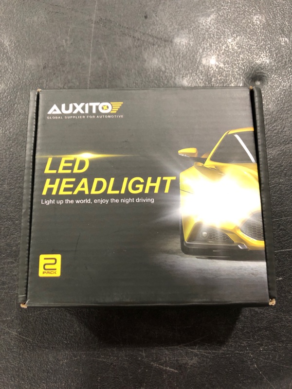 Photo 3 of AUTOMOTIVE LED HEADLIGHT REPLACEMENT BULBS, H7, BOX OF 2.