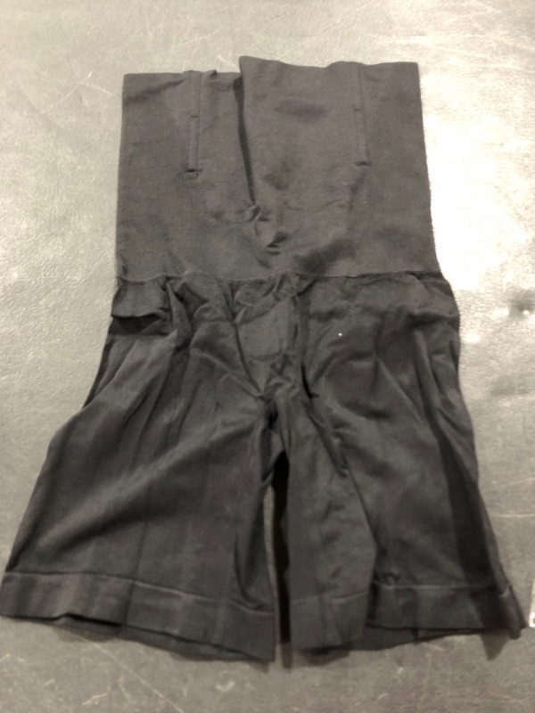Photo 1 of WOMEN'S HIGH WAISTED SHAPER SHORTS, BLACK, SIZE XL/XXL.