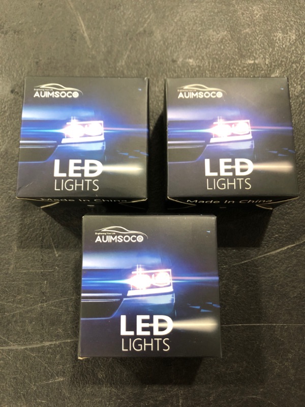 Photo 1 of 6 PIECES LED HEADLIGHT REPLACEMENT BULBS FOR DODGE CHARGER 2006-2009.