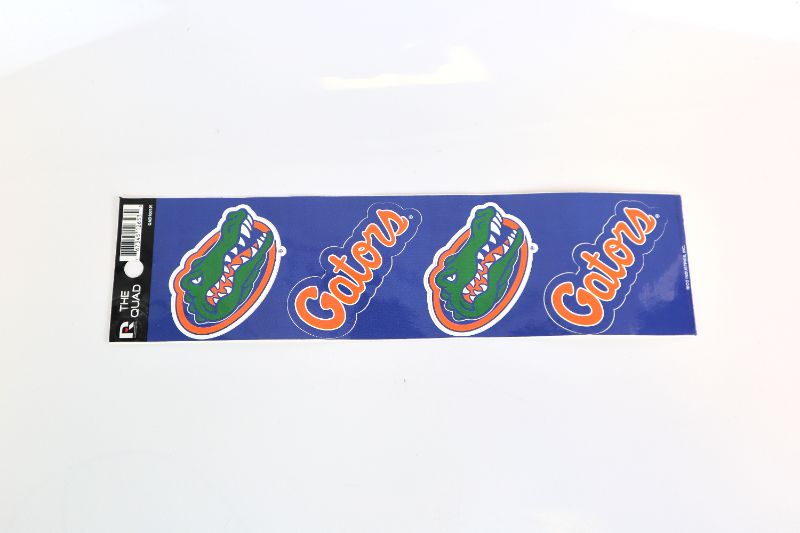 Photo 1 of GATORS QUAD STICKER SET NEW $ 11.98