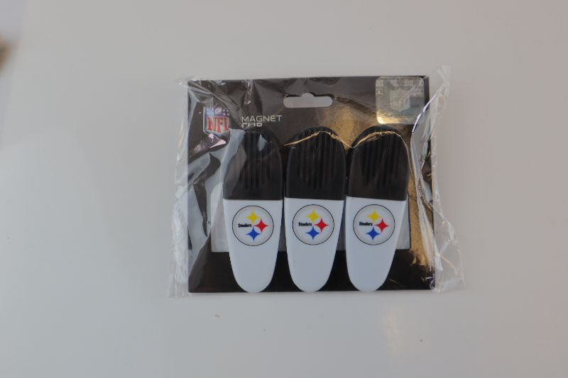 Photo 1 of STEELERS 3 SET MAGNETS NEW $ 14.95