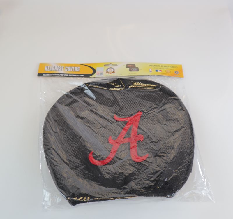 Photo 1 of ALABAMA CRIMSON TIDE HEAD REST COVERS NEW $ 15.99