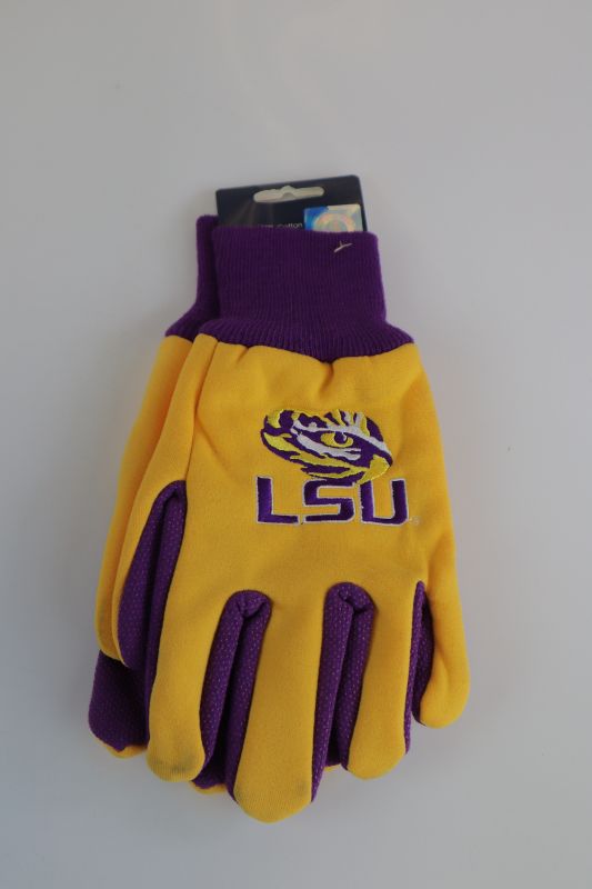 Photo 1 of LSU TIGERS GLOVES NEW $ 16.99