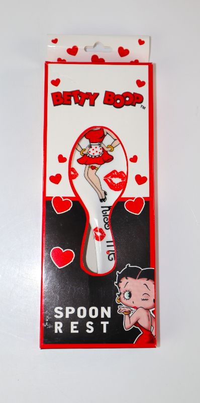 Photo 1 of BETTY BOOP KISS THE COOK SPOON REST NEW $13.75