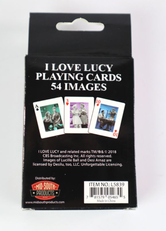 Photo 2 of  I LOVE LUCY PLAYING CARDS NEW $7.50