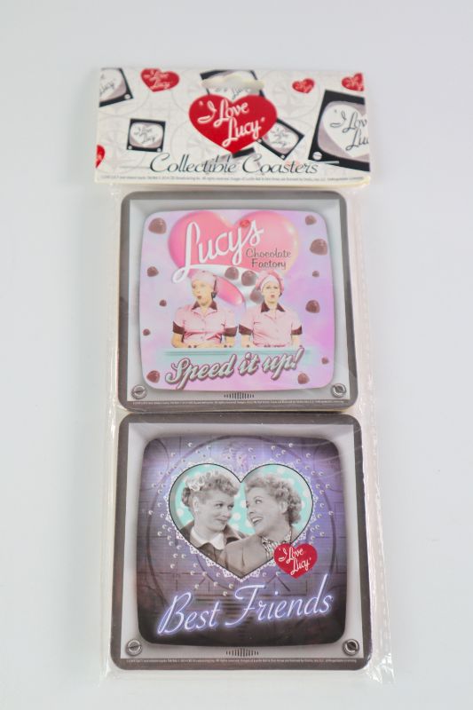 Photo 1 of I LOVE LUCY 4 PACK COASTERS NEW $10.95
