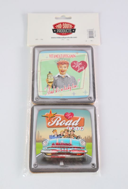 Photo 2 of I LOVE LUCY 4 PACK COASTERS NEW $10.95