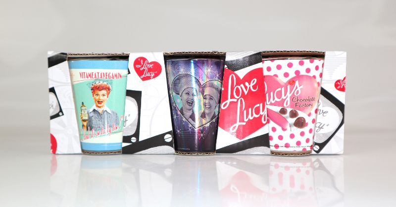 Photo 1 of I LOVE LUCY SHOT GLASS SET NEW $ 14.38
