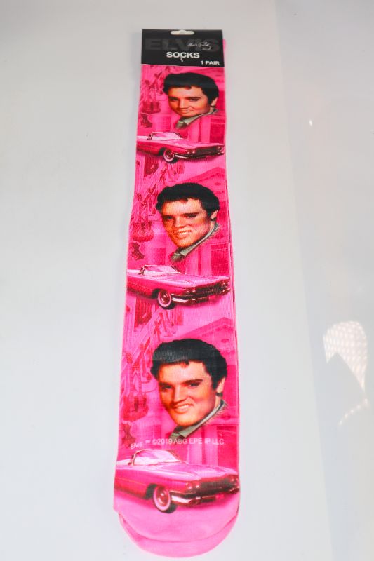 Photo 1 of ELVIS SOCKS NEW $11.25