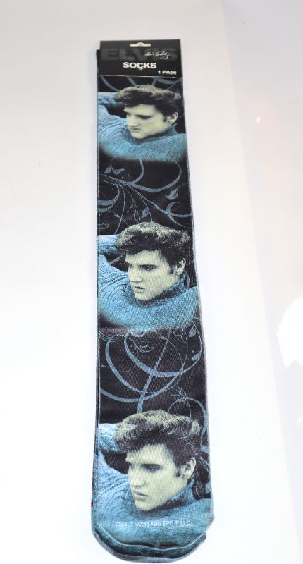 Photo 1 of ELVIS SOCKS NEW $11.25