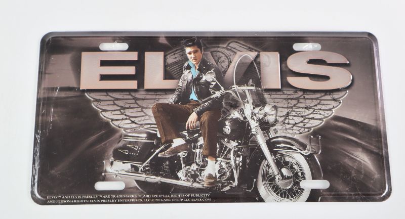 Photo 1 of ELVIS LICENSE PLATE NEW $8.75 