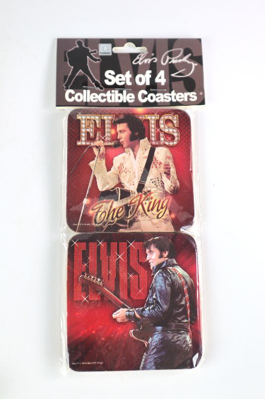 Photo 1 of ELVIS SQUARE COASTER NEW $10.75