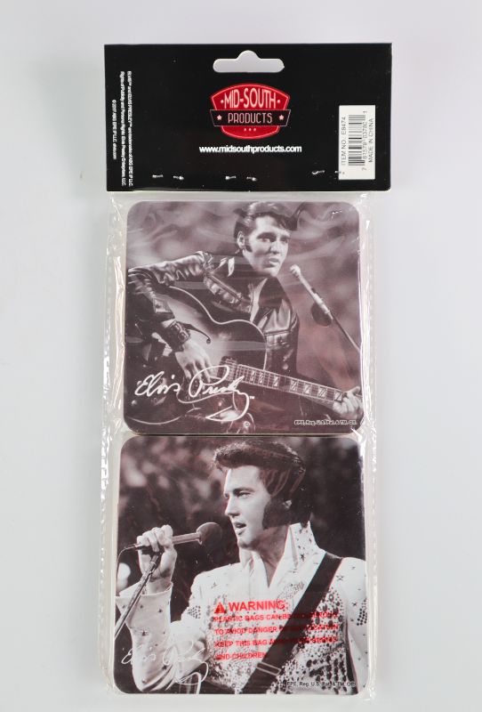 Photo 2 of ELVIS SQUARE COASTER NEW $10.75