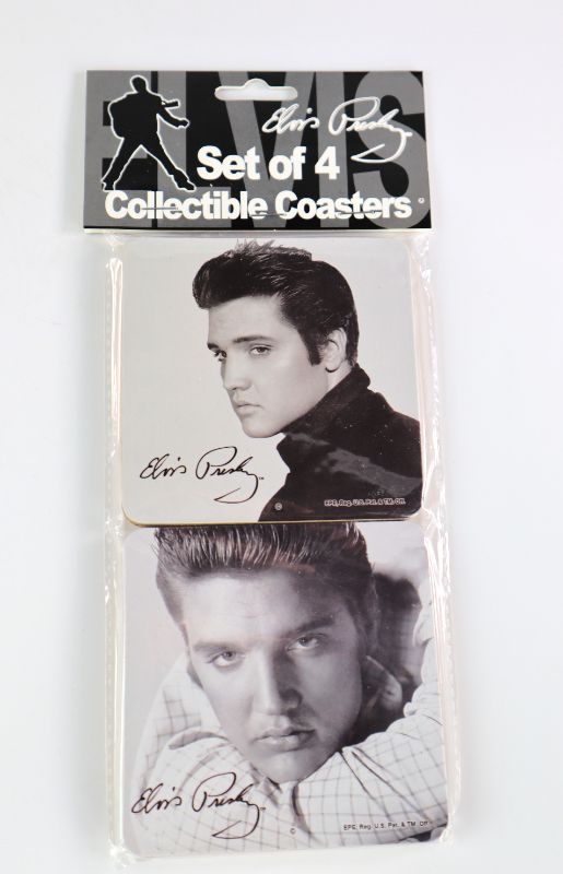 Photo 1 of ELVIS SQUARE COASTER NEW $10.75