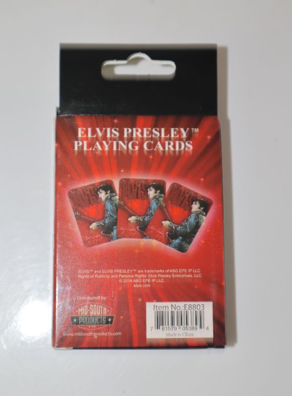 Photo 2 of ELVIS PLAYING CARDS NEW $7.50 