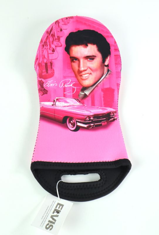 Photo 2 of ELVIS OVEN MITS WITH EXTRA PADDED ENDS NEW $15