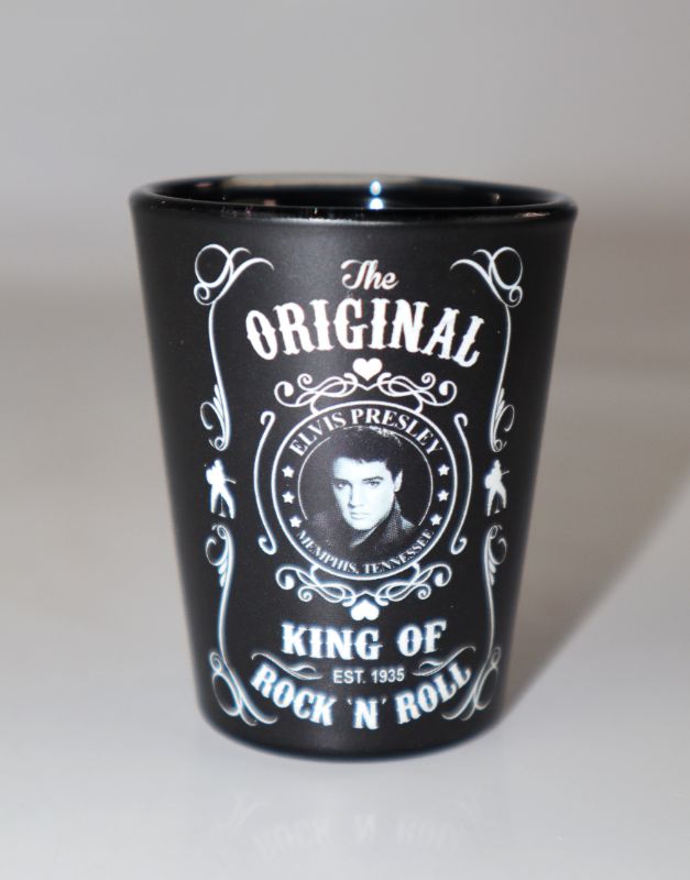 Photo 1 of ELVIS ORIGINAL SHOT GLASS NEW $7