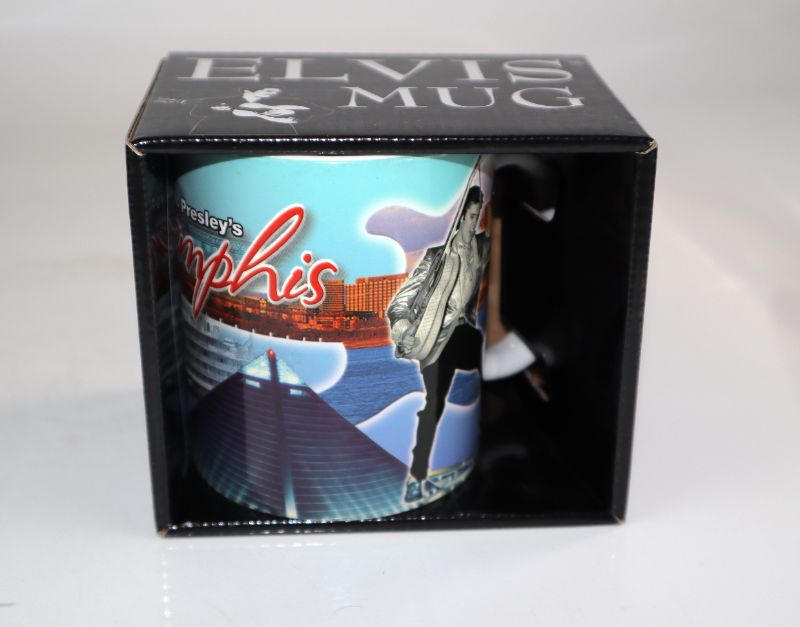 Photo 1 of ELVIS MEMPHIS MUG 14OZ NEW $12.50