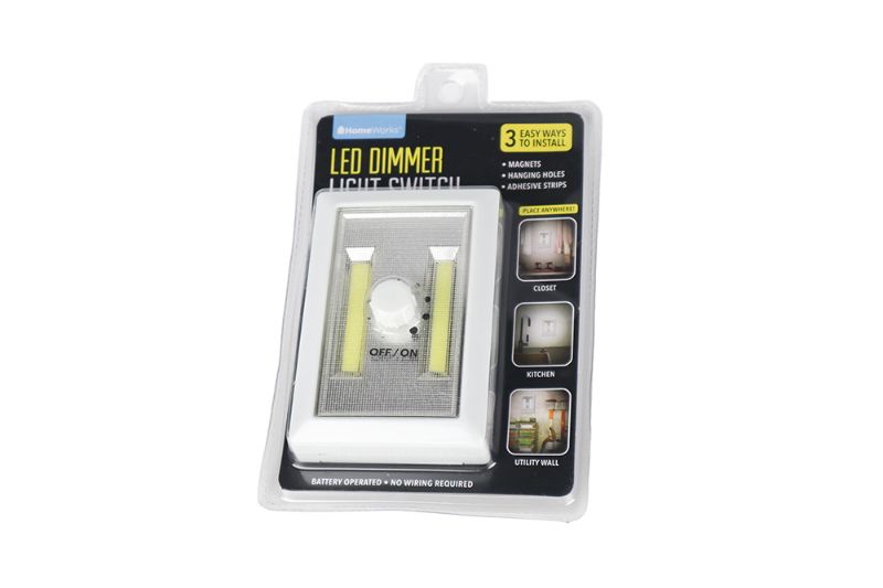 Photo 1 of LED LIGHT DIMMER SWITCH GIVES LIGHT WHERE IT IS NEEDED NEW $12.98