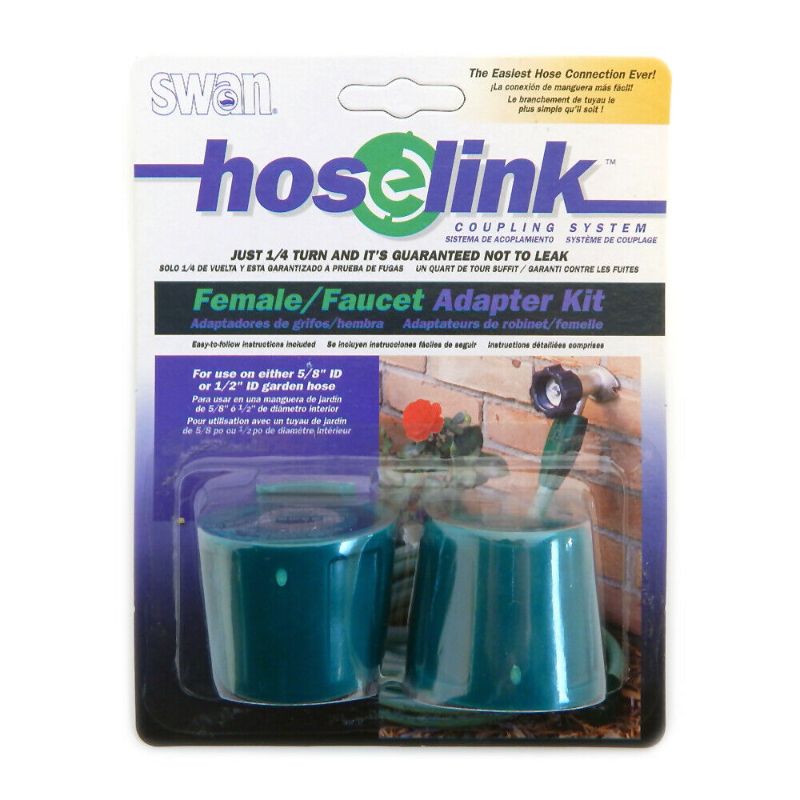 Photo 1 of 2 PACK FEMALE HOSE LINKS GUARANTEED NOT TO LEAK NEW $14.99