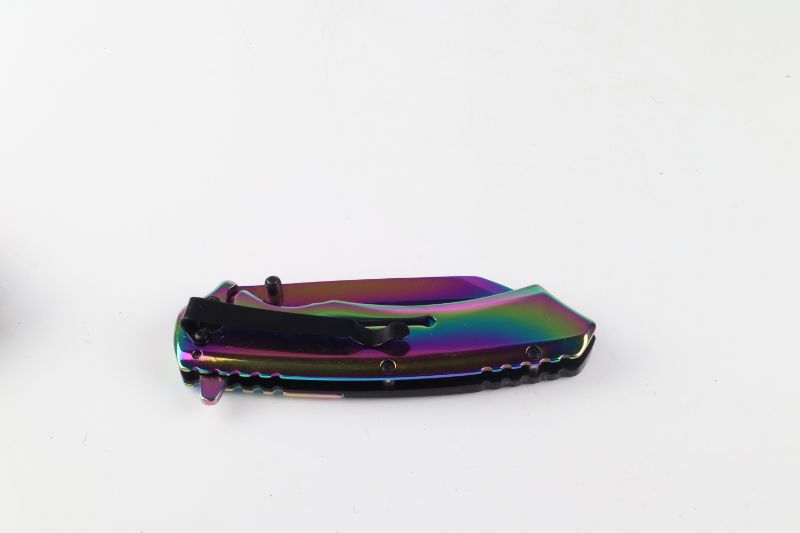 Photo 3 of OIL SLICK POCKET KNIFE NEW 