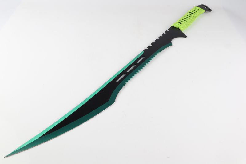 Photo 1 of TEAL AND LIME GREEN SWORD NEW 