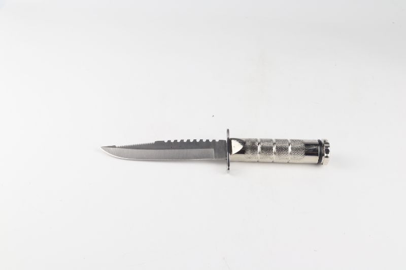 Photo 1 of SMALL TACTICAL KNIFE WITH COMPASS MATCHES AND WIRE NEW 
