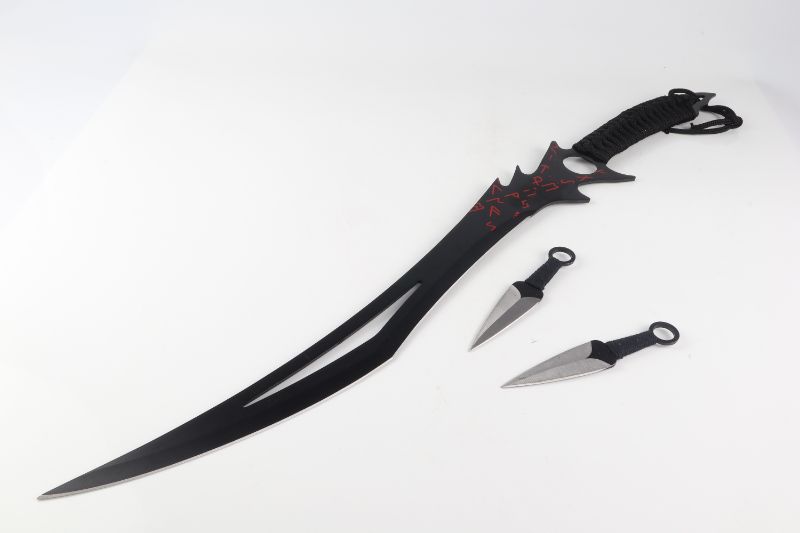 Photo 1 of SWORD WITH THROWING KNIVES NEW 
