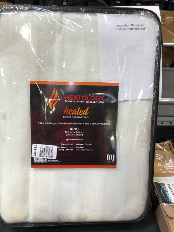 Photo 3 of ELECTRIC HEATED QUEEN BLANKET 3 HEAT SETTINGS 60x80INCH NEW $ 43.95