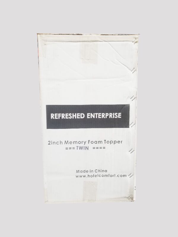 Photo 1 of REFRESHED MEMORY FOAM TWIN TOPPER NEW $ 45.99