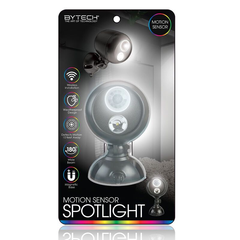 Photo 1 of BYTECH MOTION SENSOR SPOTLIGHT NEW $8.99