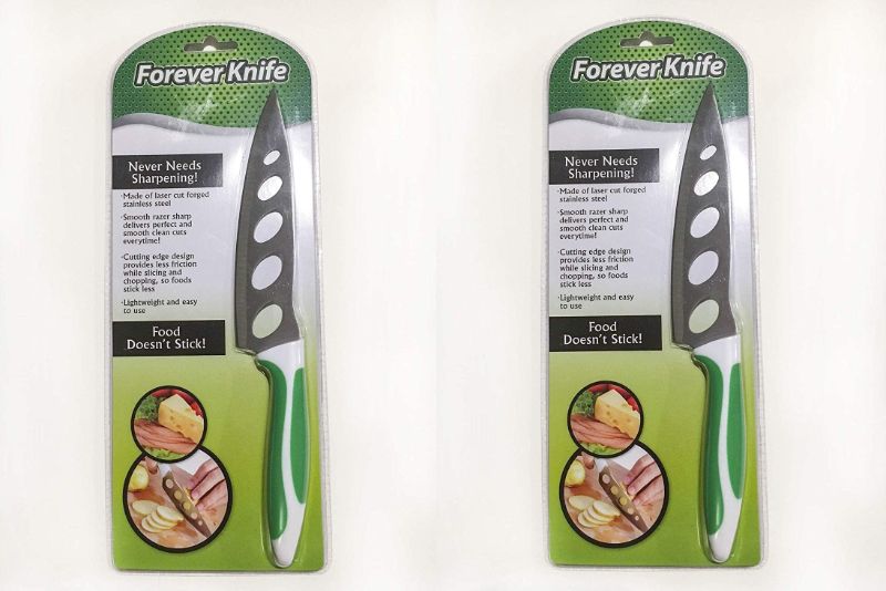 Photo 1 of 2 PACK SILVER FOREVER KNIFE NEW $19.46