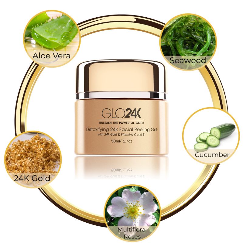 Photo 3 of DETOXIFYING 24K FACIAL PEELING GEL GENTLY REMOVES DEAD SKIN CELLS AND IMPURITIES LEAVING SKIN SILKY SOFT NEW $99.99
