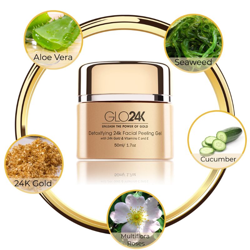 Photo 1 of DETOXIFYING 24K FACIAL PEELING GEL GENTLY REMOVES DEAD SKIN CELLS AND IMPURITIES LEAVING SKIN SILKY SOFT NEW $99.99