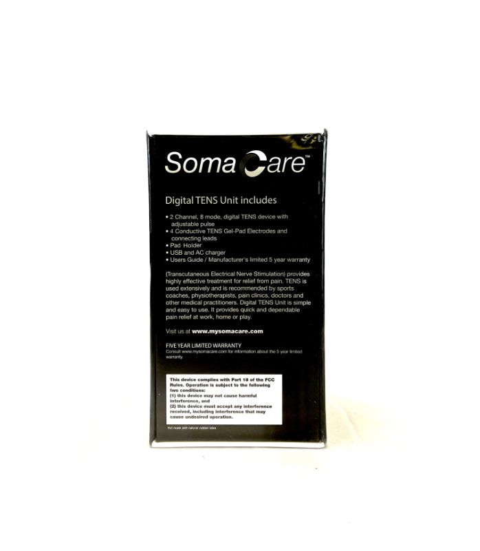 Photo 3 of SOMACARE TENS UNIT PROVIDES RELIEF FROM PANED AREAS NEW $ 110