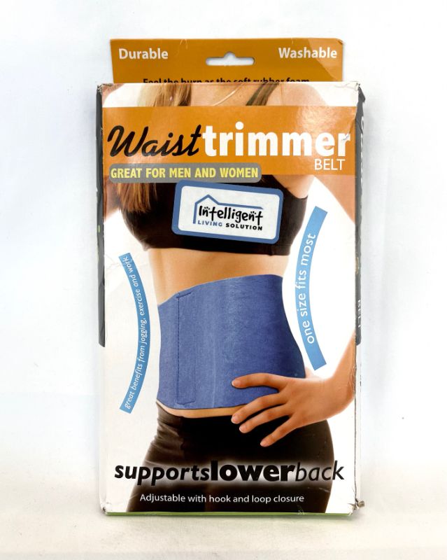 Photo 2 of INTELLIGENT LIVING SOLUTION ADJUSTABLE WAIST TRIMMING BELT UNISEX ONE SIZE FITS MOST NEW IN BOX
$29.99
