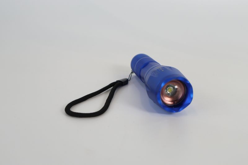 Photo 1 of BLUE LED FLISHLIGHT WITH ZOOM NEW