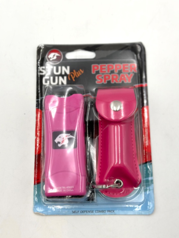 Photo 1 of STUN GUN PLUS PEOPER SPRAY SELF DEFENSE COMBO PACK RECHARGEABLE NEW